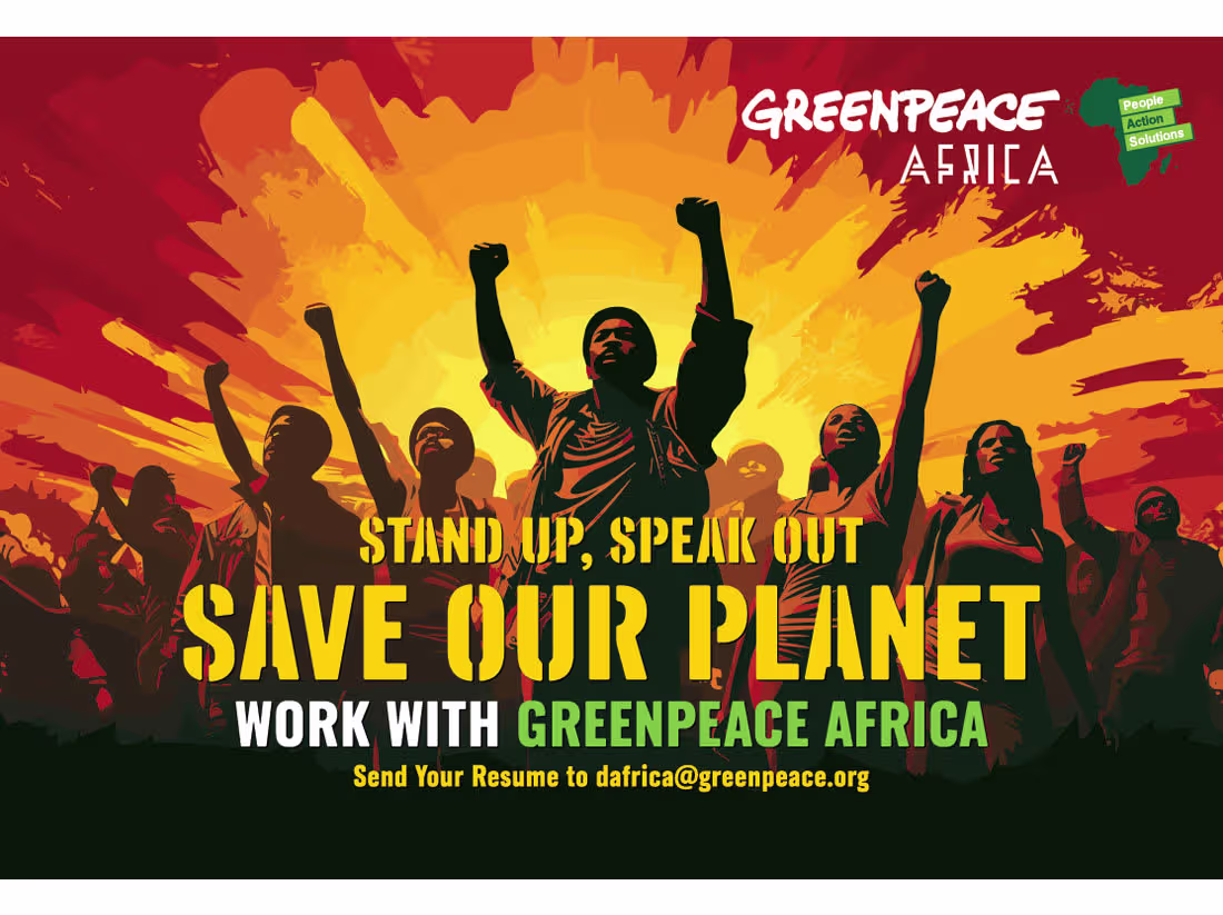 Cover image for Greenpeace Africa - Fund Raising & Recruitment Wall Banners