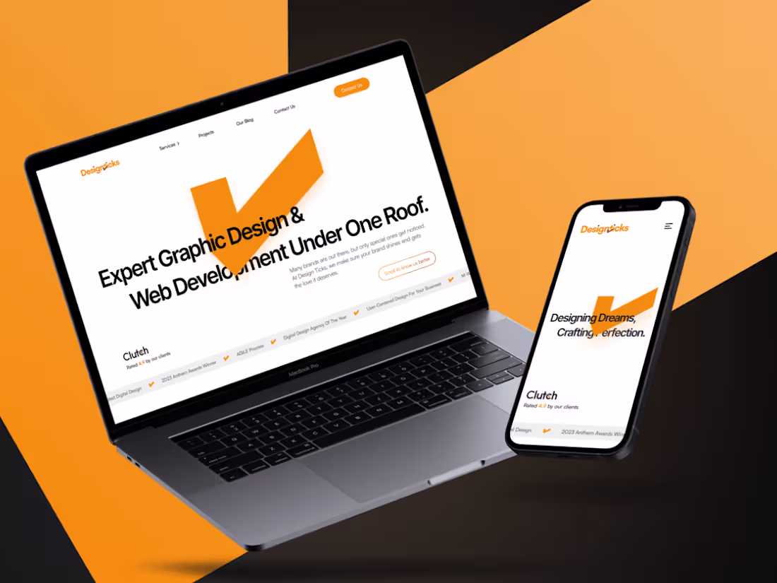 Cover image for Website Overhaul for Design Ticks 