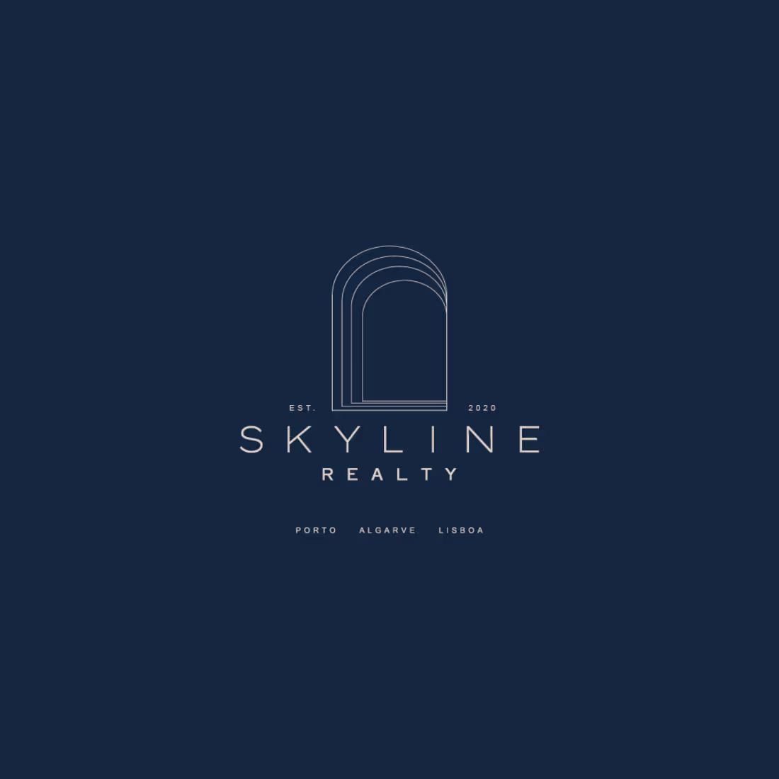 Cover image for Skyline Realty Visual Identity and Brochure Design