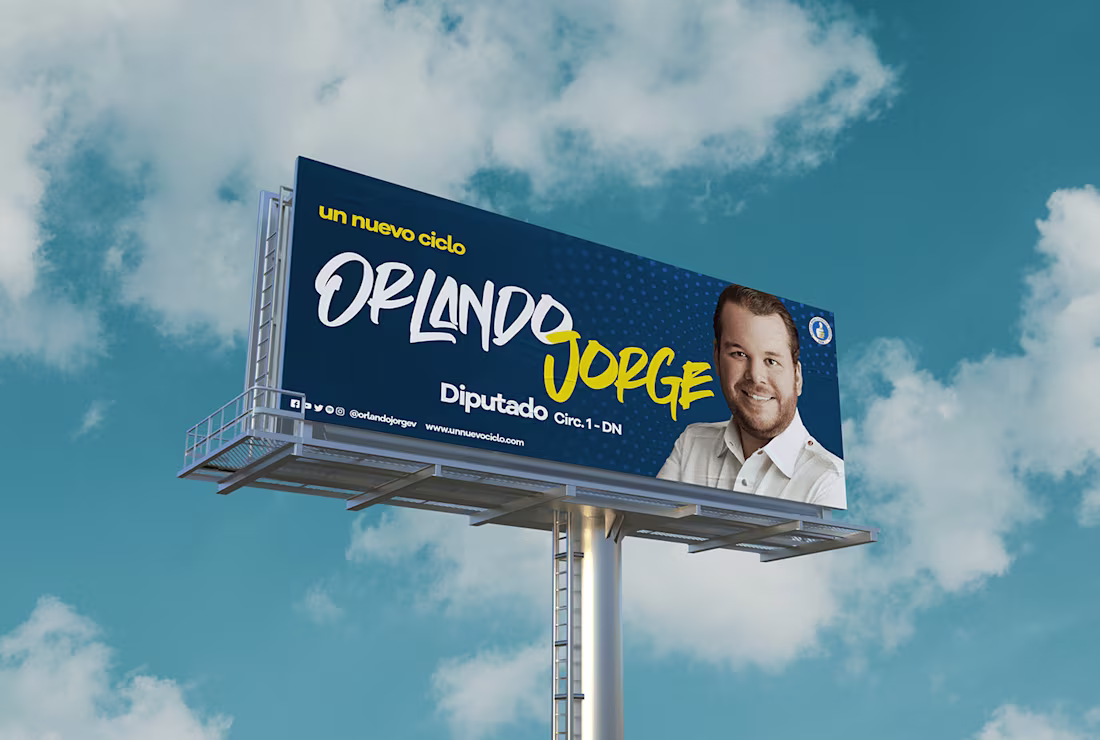 Cover image for Branding Electoral Orlando Jorge :: Behance