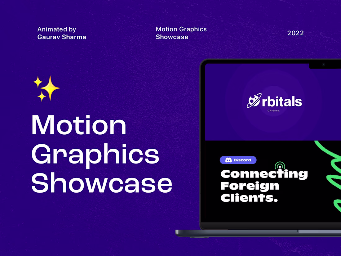 Cover image for Motion Graphics Showcase