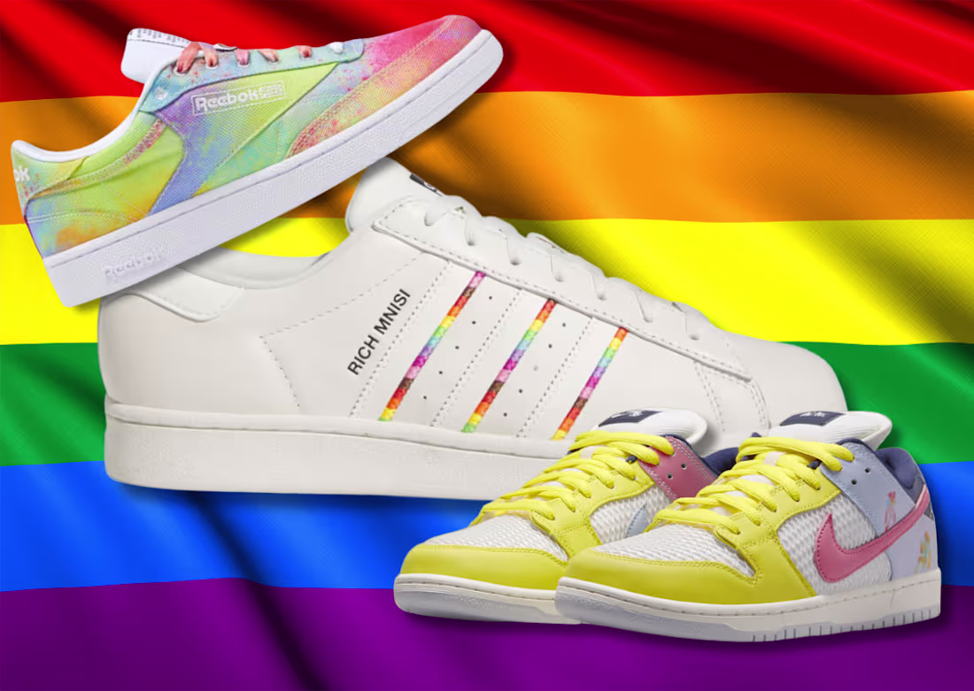 Cover image for The Top 10 Pride Sneakers of All Time