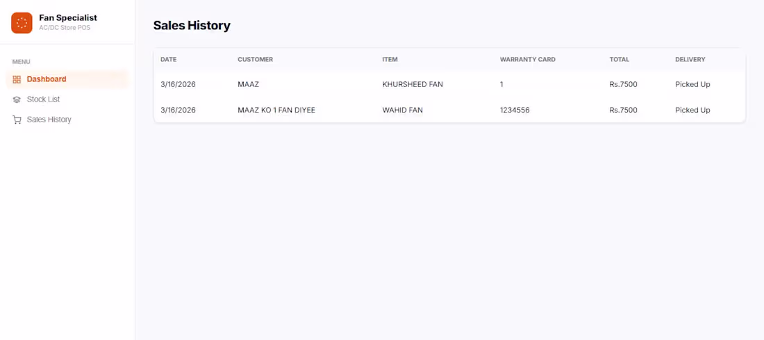 Cover image for Title: Modern POS Dashboard Design
Role: