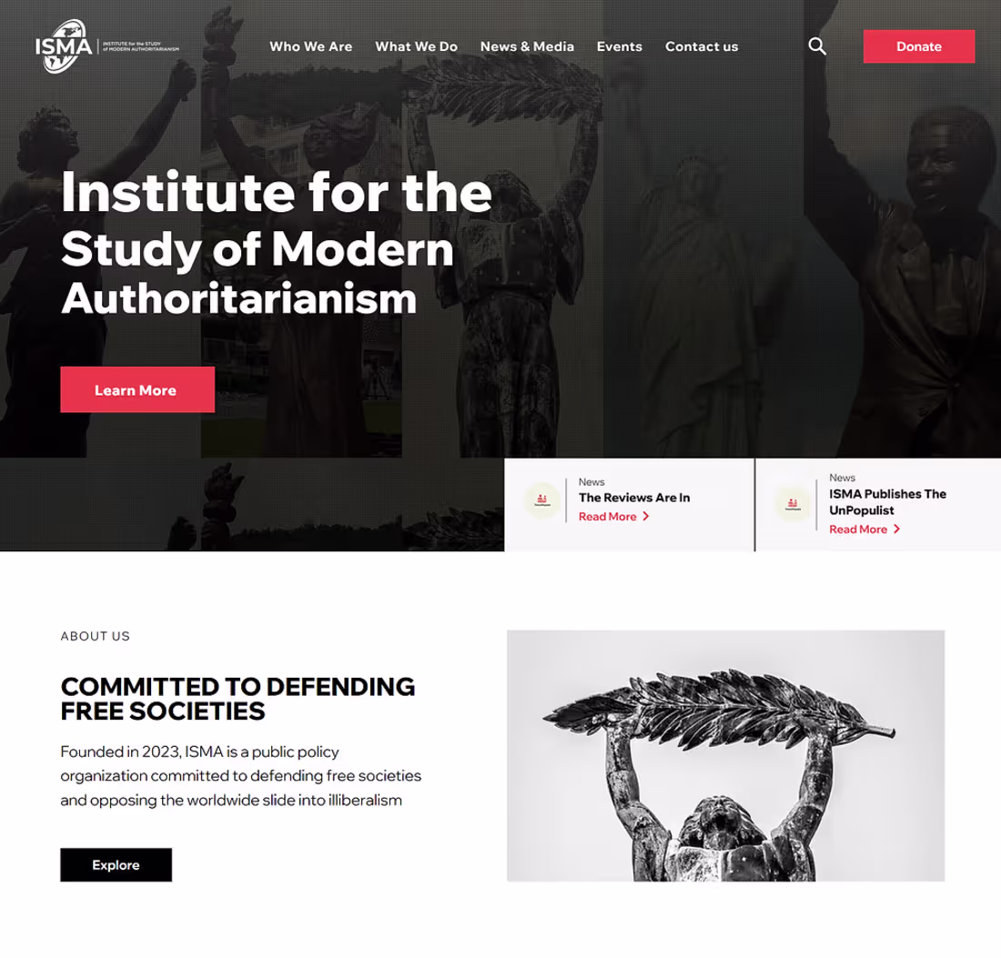 Cover image for ISMA Website Creation: Bridging Knowledge and Engagement Throug…