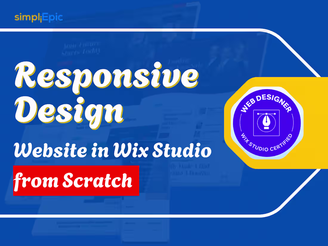 Cover image for  Design Your Website in Wix Studio from Scratch