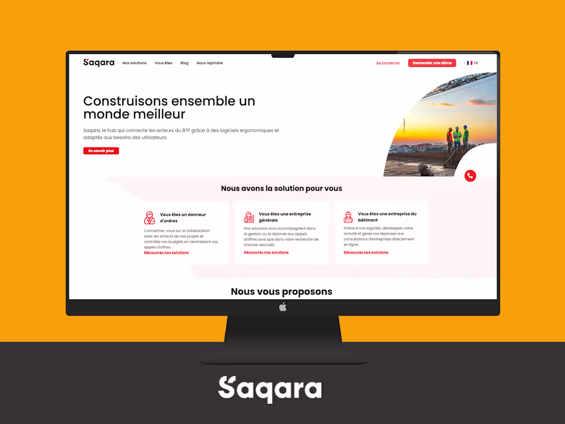 Cover image for Official Website Saqara