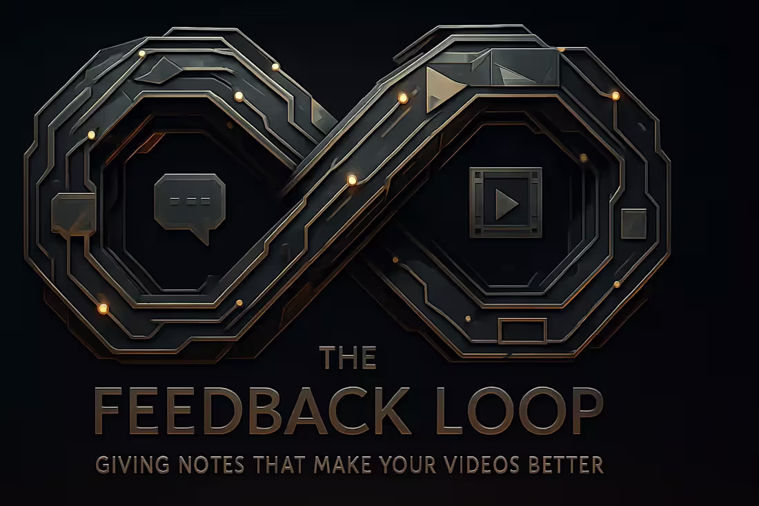 Cover image for The Feedback Loop: Giving Notes that Make Your Videos Better