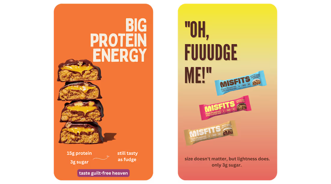 Cover image for 🍫 Social Media Spec Ads | Misfits Health