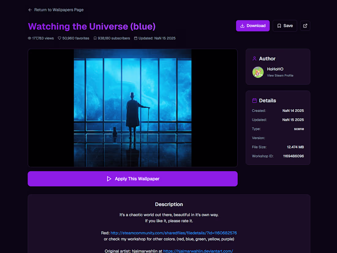 Cover image for W.E.B. - Aesthetic Tool for Gamers