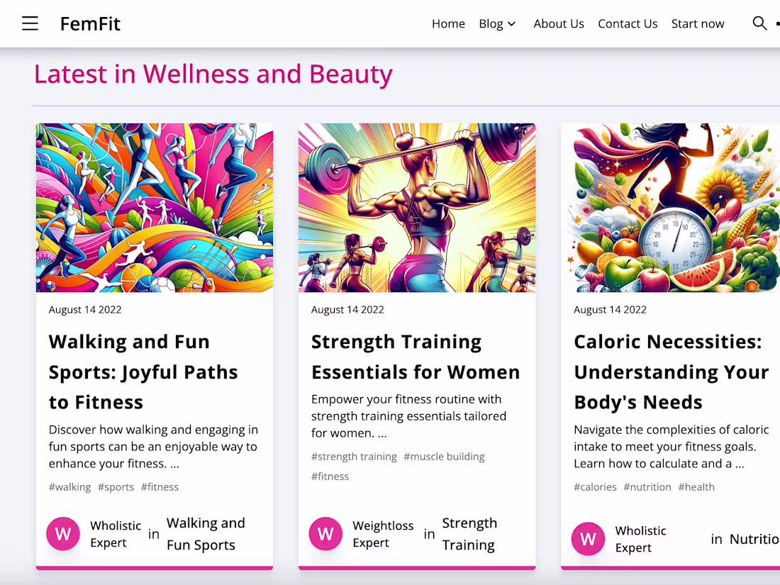 Cover image for FemFit - Your Wellness Revolution