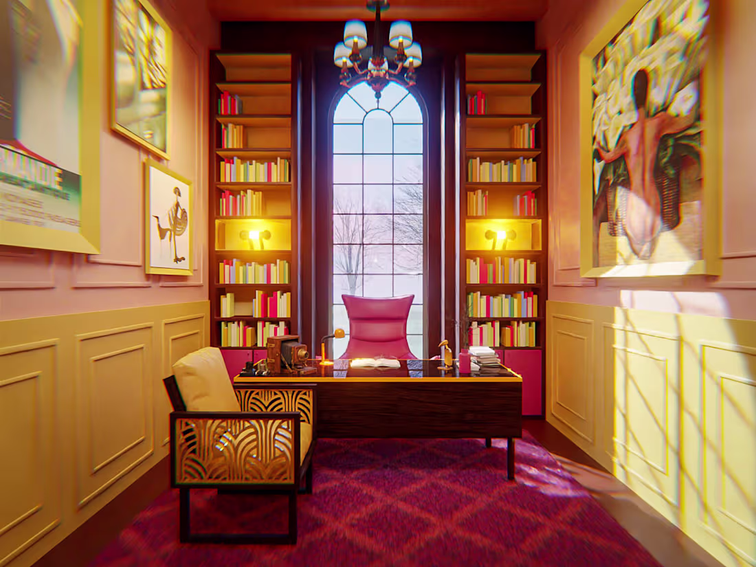 Cover image for Interior Design | Wes Anderson Project