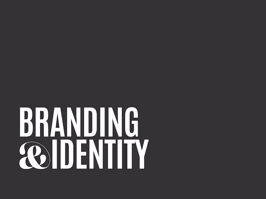 Cover image for Brand & Identity, The "MVP Sprint" 