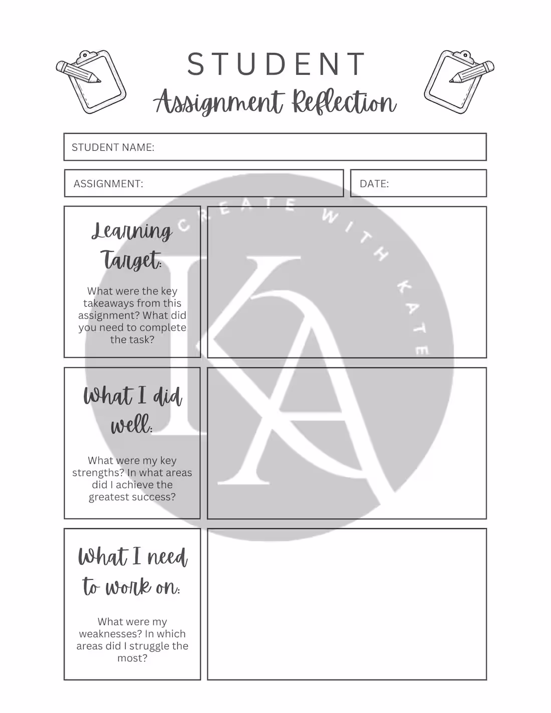 Cover image for 📚 Helping students reflect and grow! This self-initiated in...