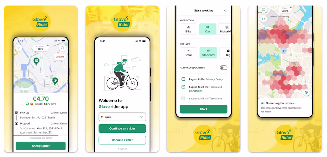 Cover image for Redesigned the full courier app