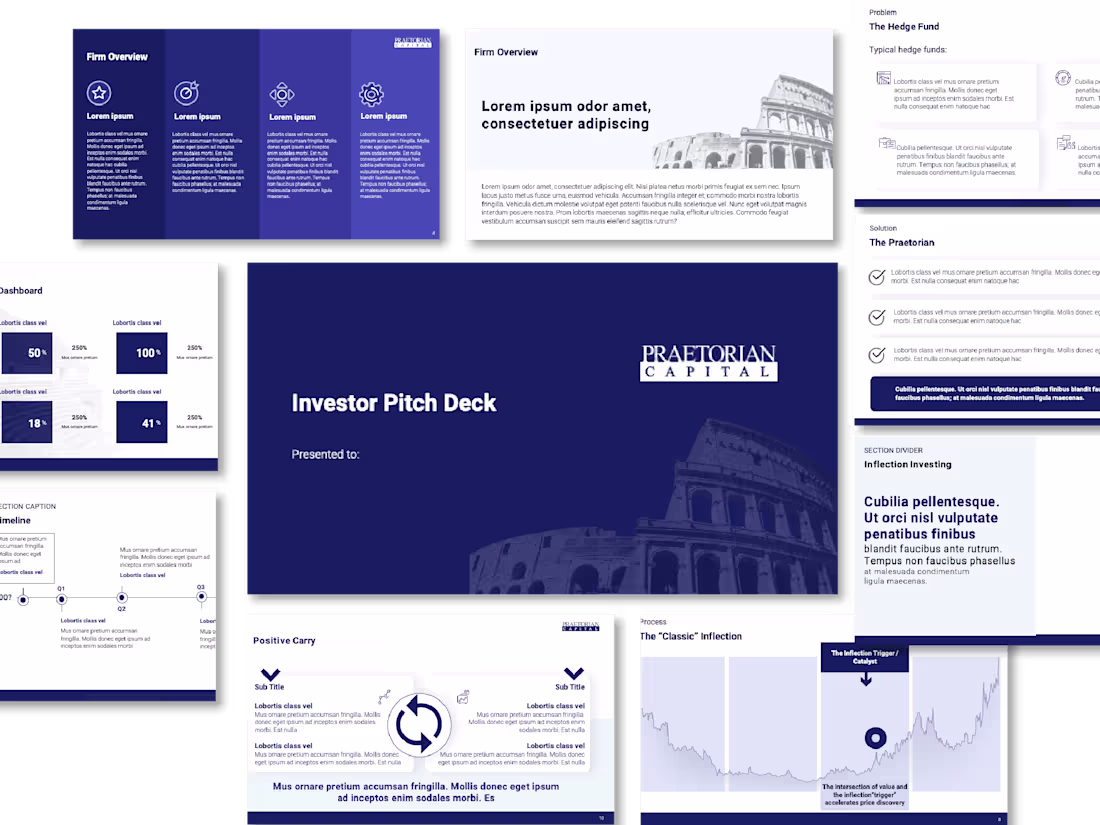 Cover image for Investor Pitch Deck