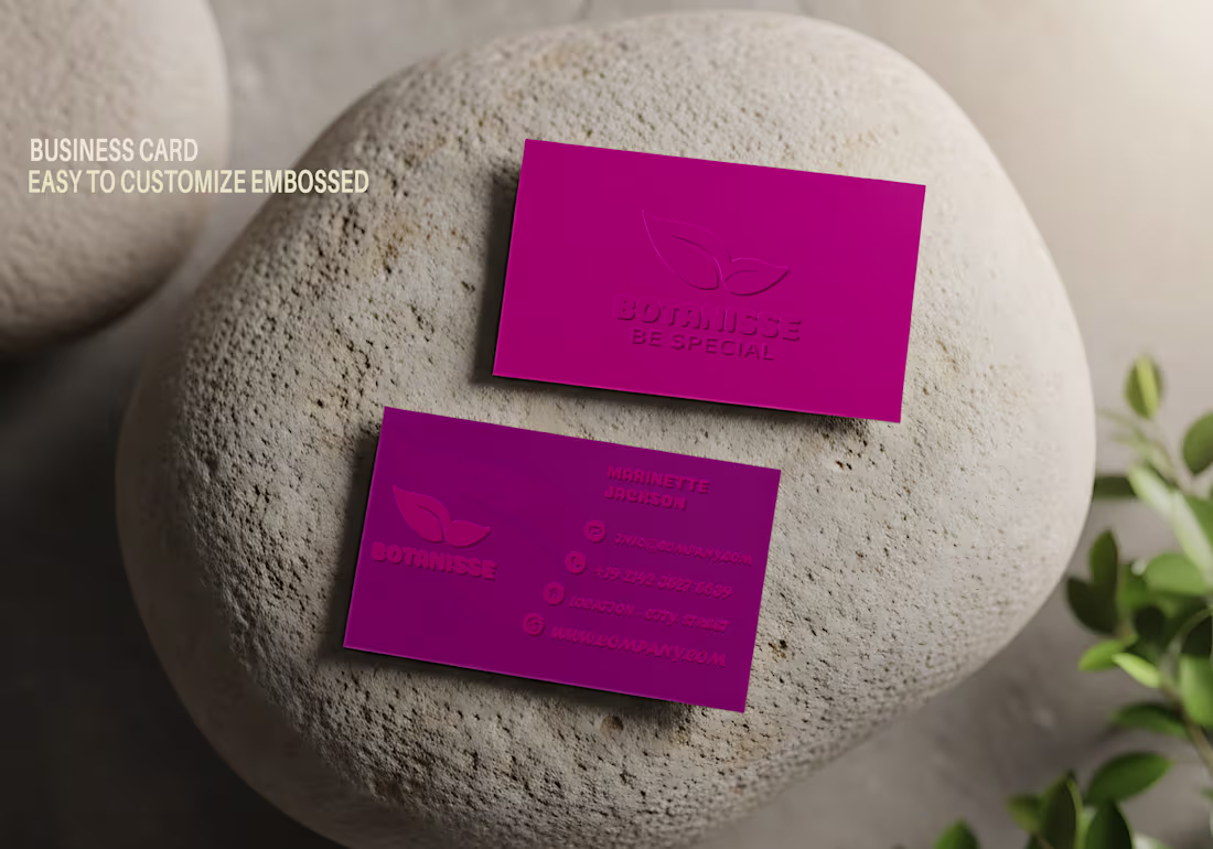 Cover image for A business card that adds distinction to you