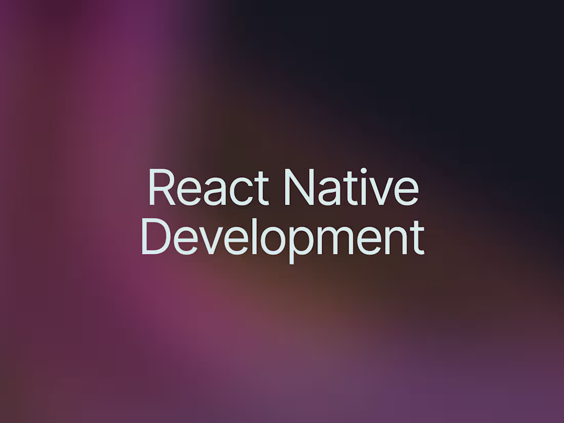Cover image for Develop cross-platform mobile apps using React-Native