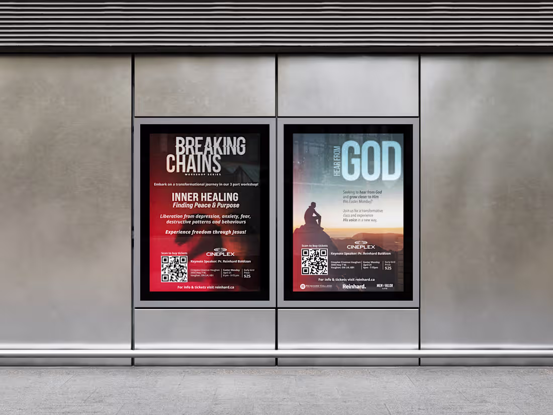 Cover image for Reinhard College Workshop Posters