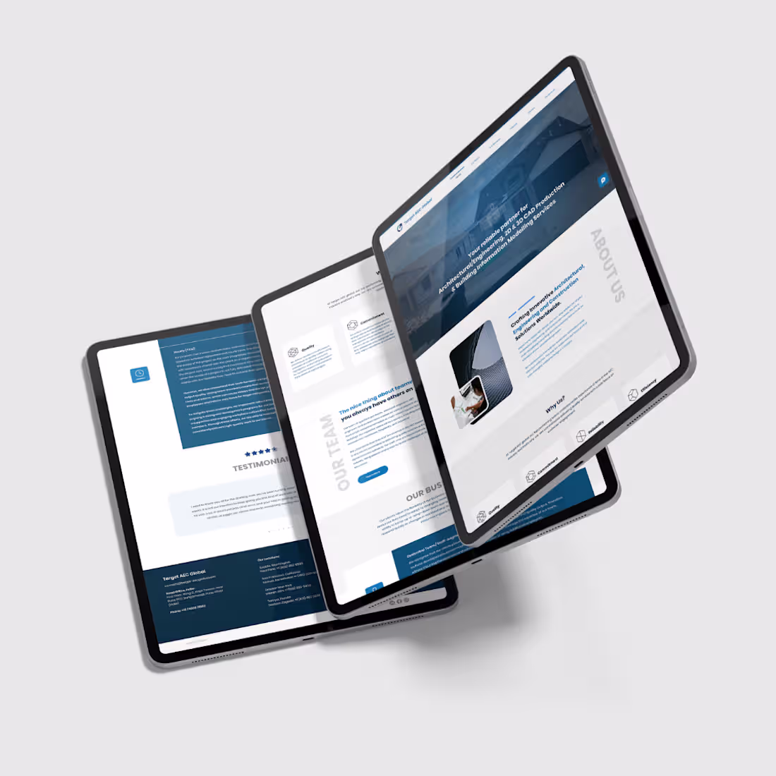 Cover image for TARGET AEC GLOBAL - WEBSITE