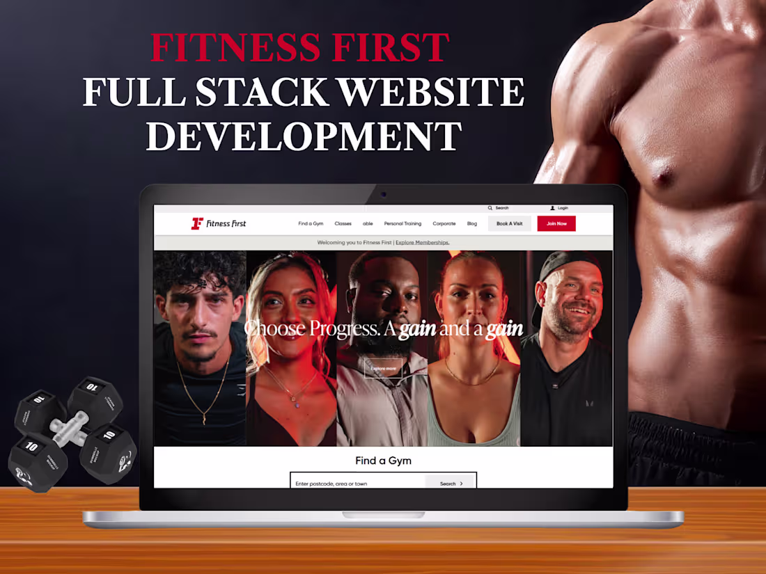 Cover image for Fitness First | Full Stack Website