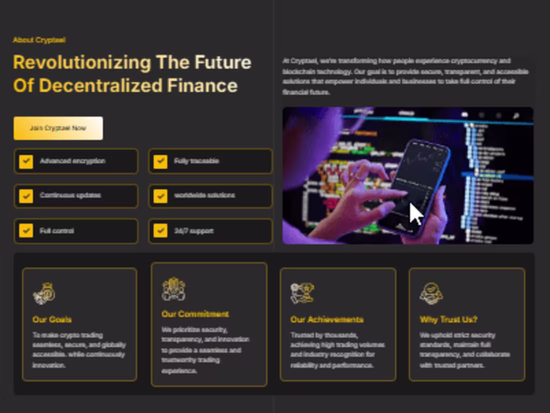 Cover image for Cryptael – Empowering Your Crypto Journey