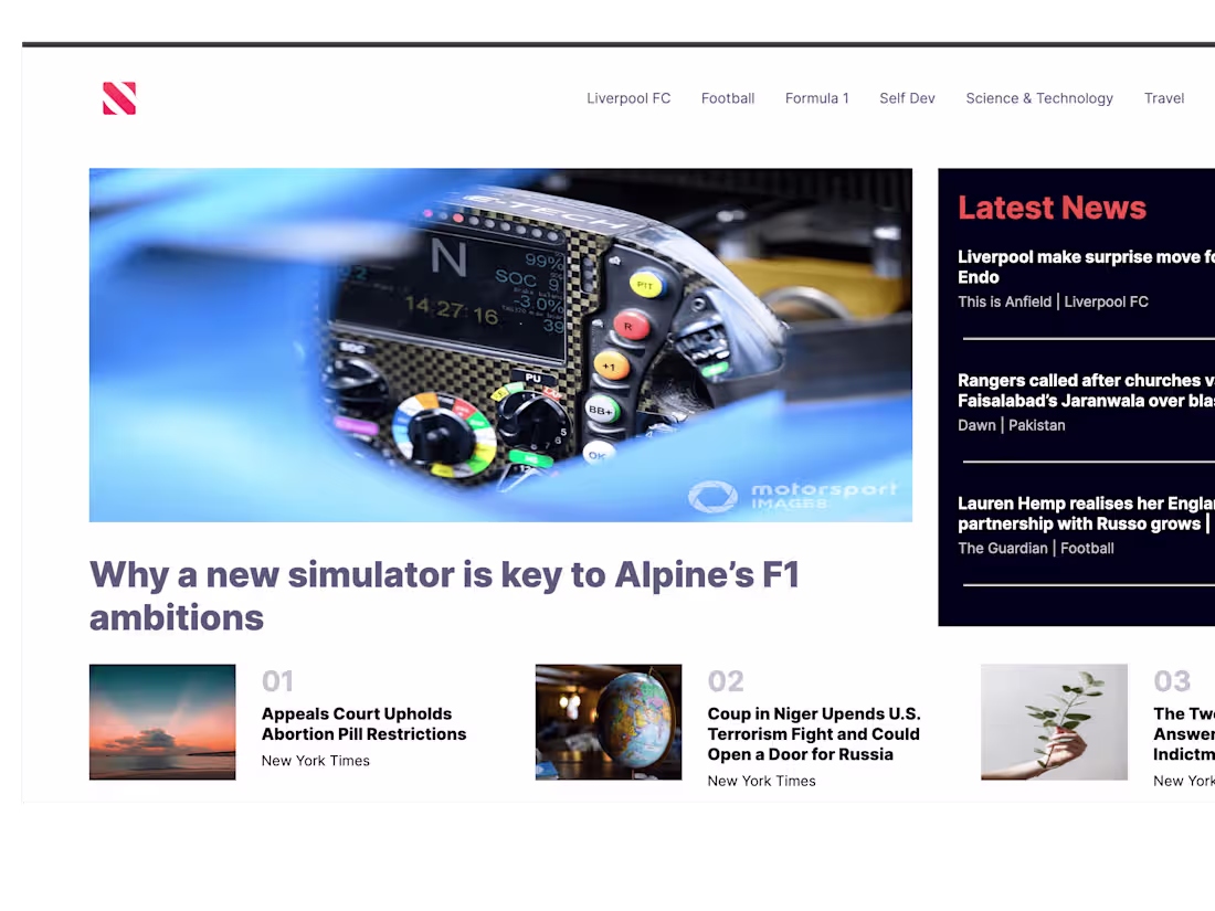 Cover image for Personal News Aggregator - Django