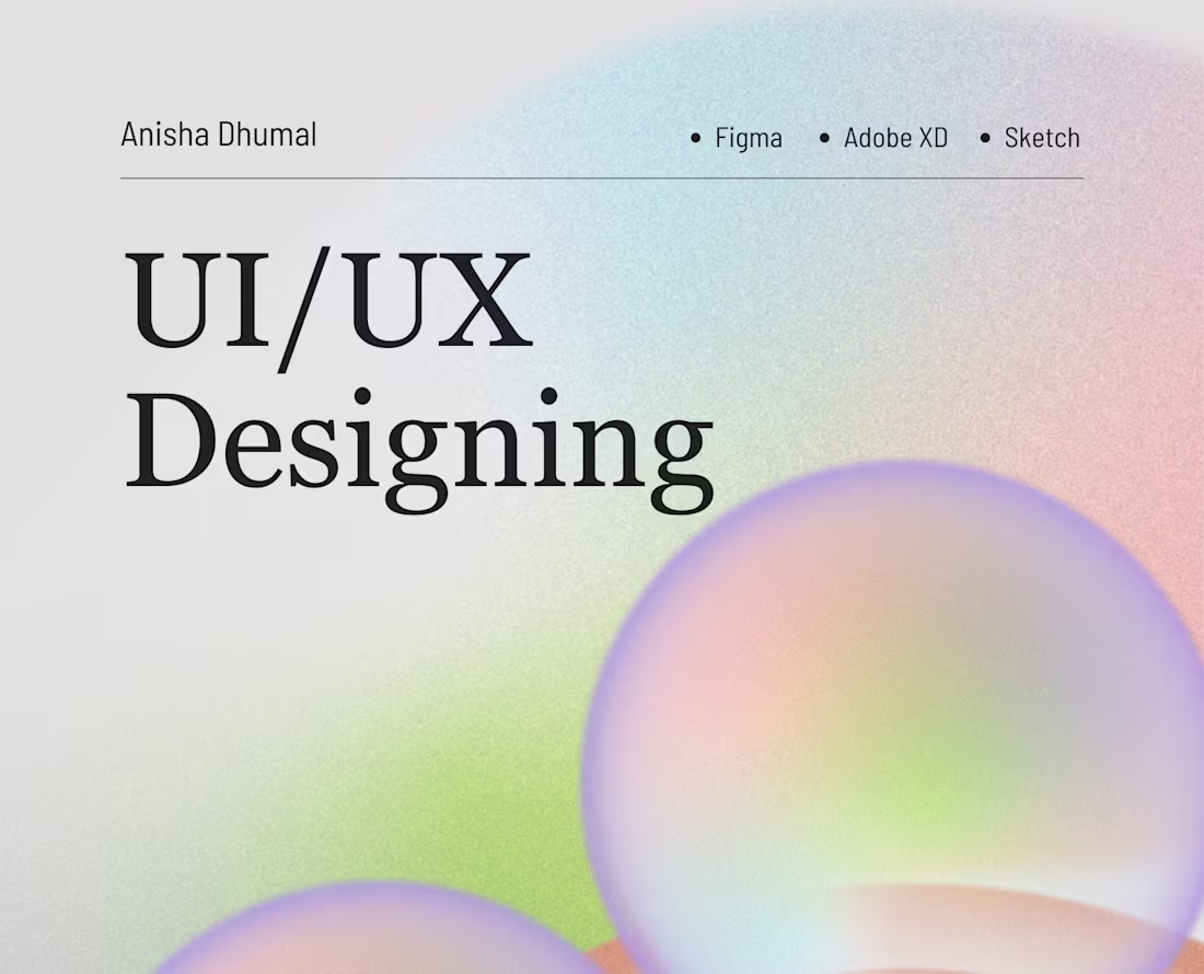 Cover image for UI/UX Design
