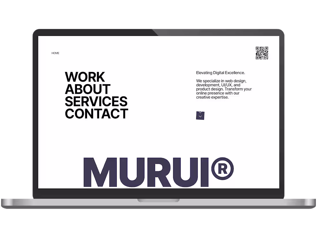 Cover image for Murui - A Digital Product Studio Website Built on Framer