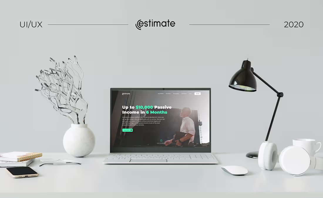 Cover image for Estimate Landing design and development