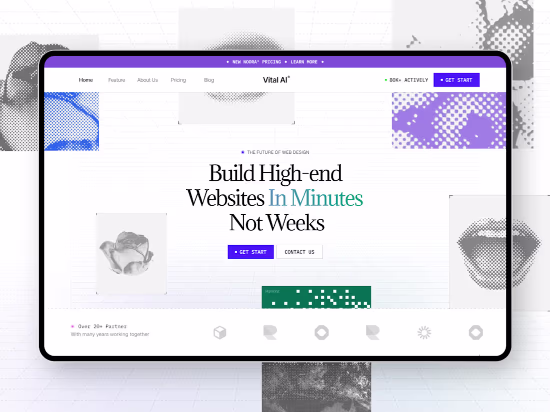 Cover image for Vital - AI Generative Website Builder