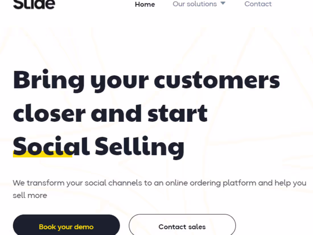 Cover image for Slide - A Social Commerce Solution
