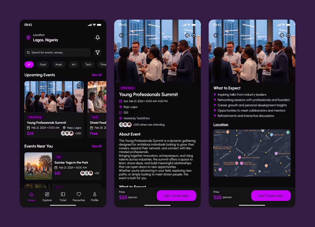 Cover image for More UI screens from my