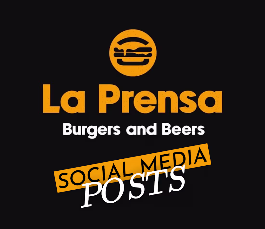 Cover image for La Prensa - Burgers & Beers POSTS