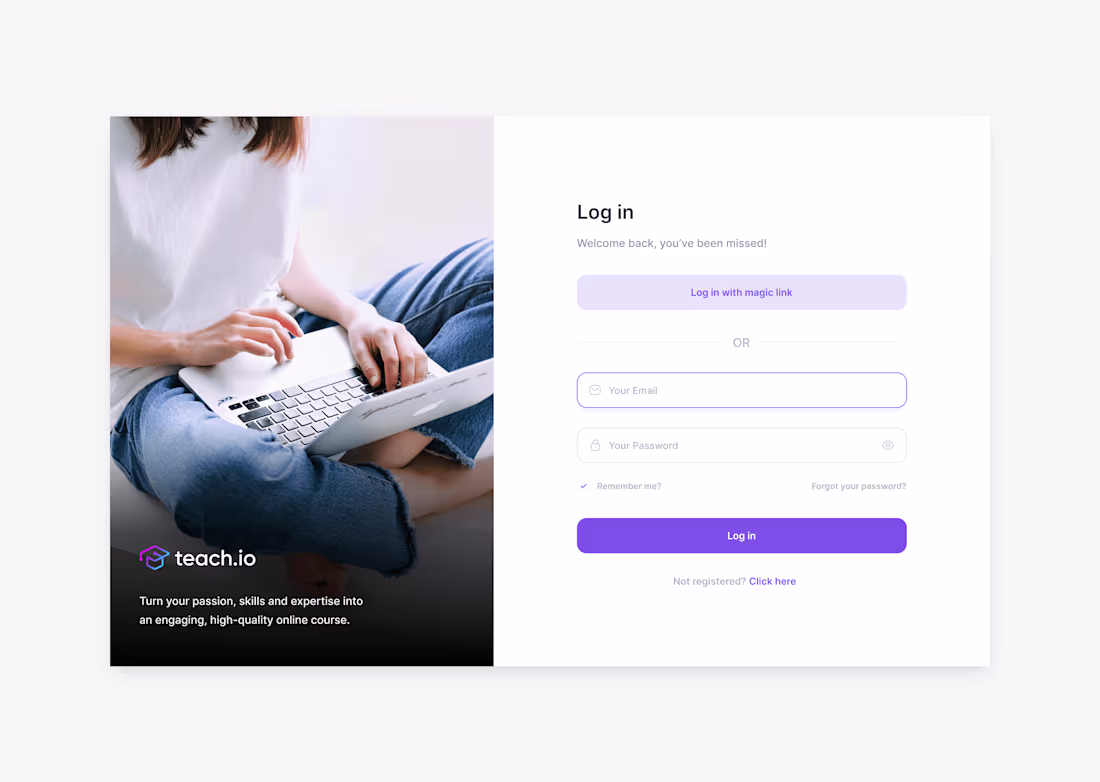 Cover image for Teach.io 💻