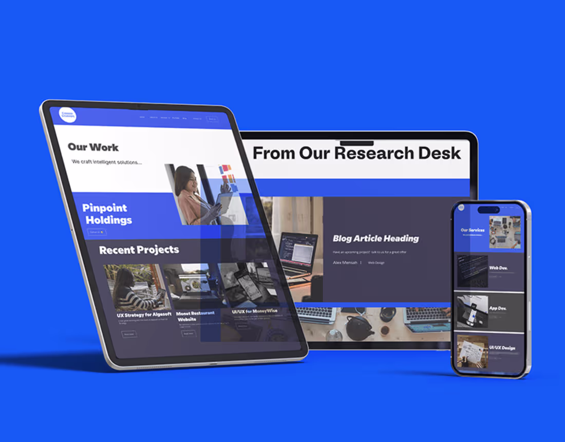 Cover image for Coded Studios Website -UI/UX Bootcamp by Dev and Design on Beha…