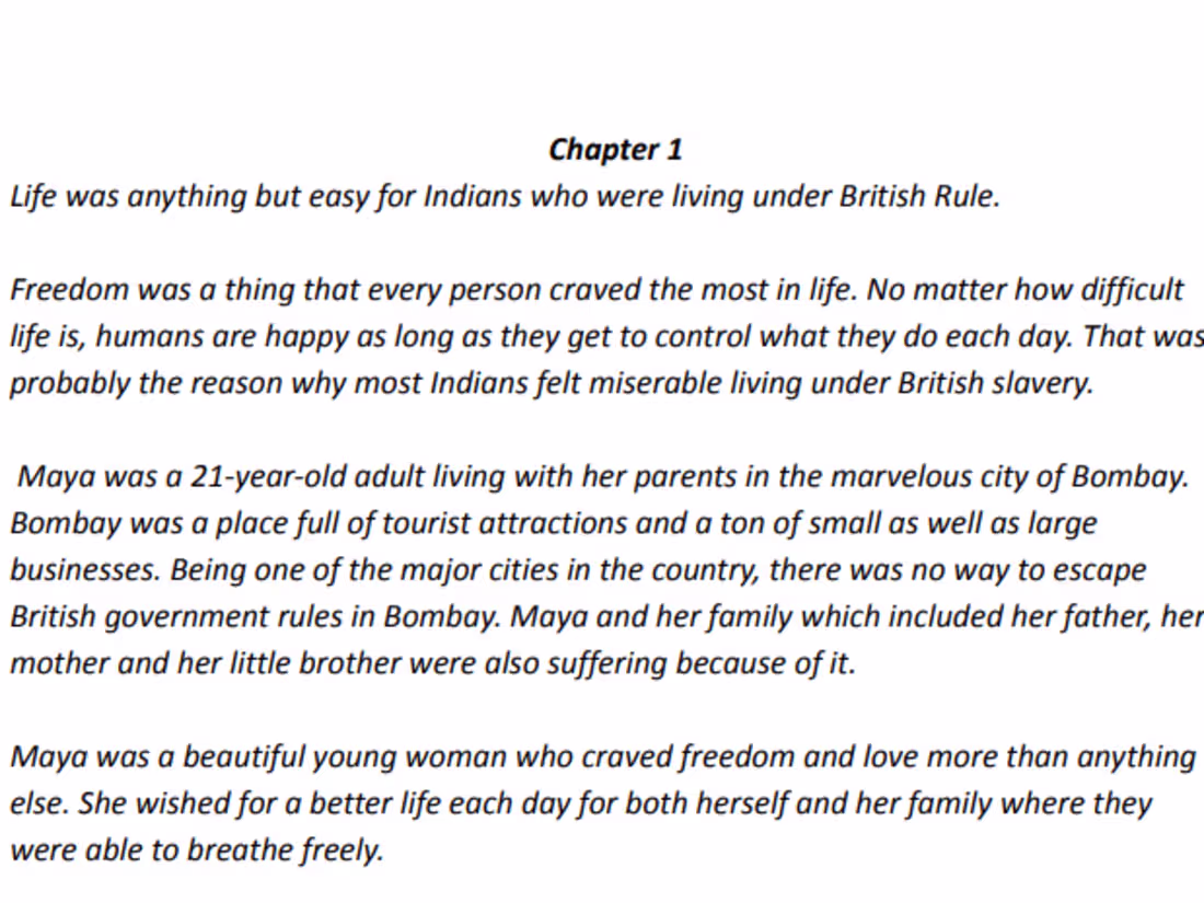 Cover image for British Romance short story