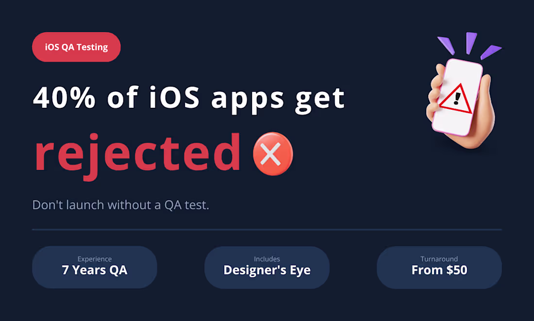Cover image for I test and design mobile
