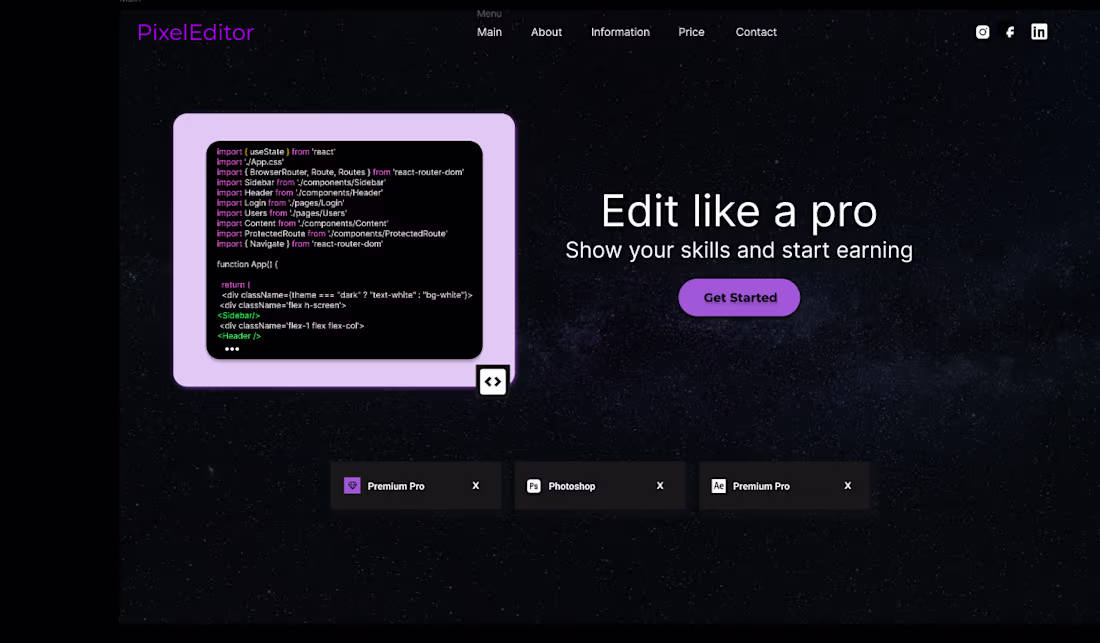 Cover image for Figma Landing Page