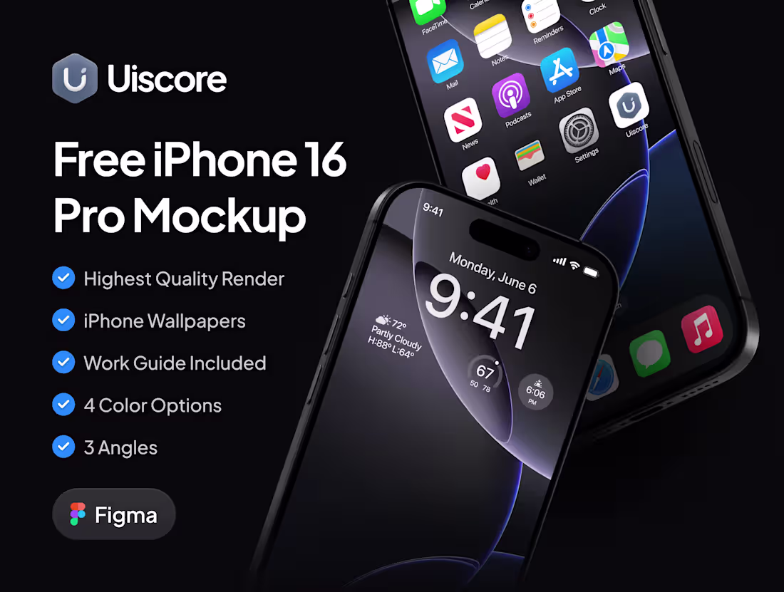 Cover image for iPhone 16 Pro - Free Mockup 
