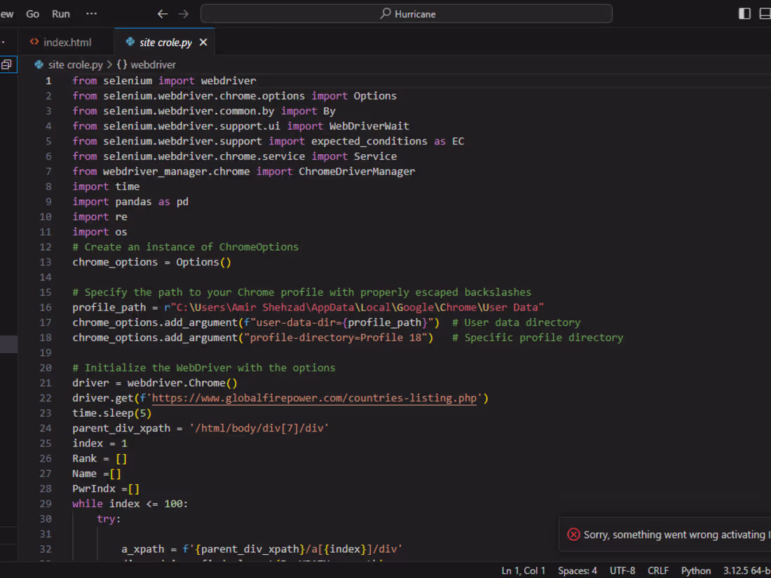 Cover image for Selenium Web Scraper for Product Data from AlfaGift.Id Website