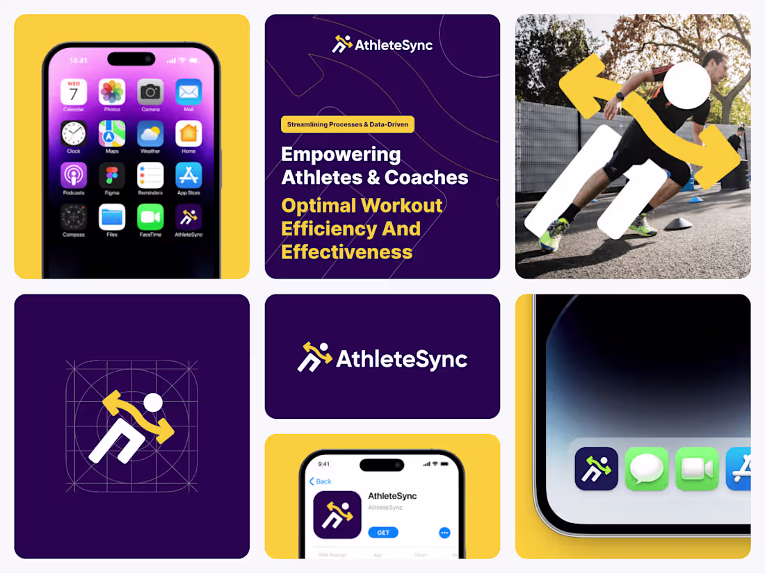 Cover image for Sports App Logo and Branding