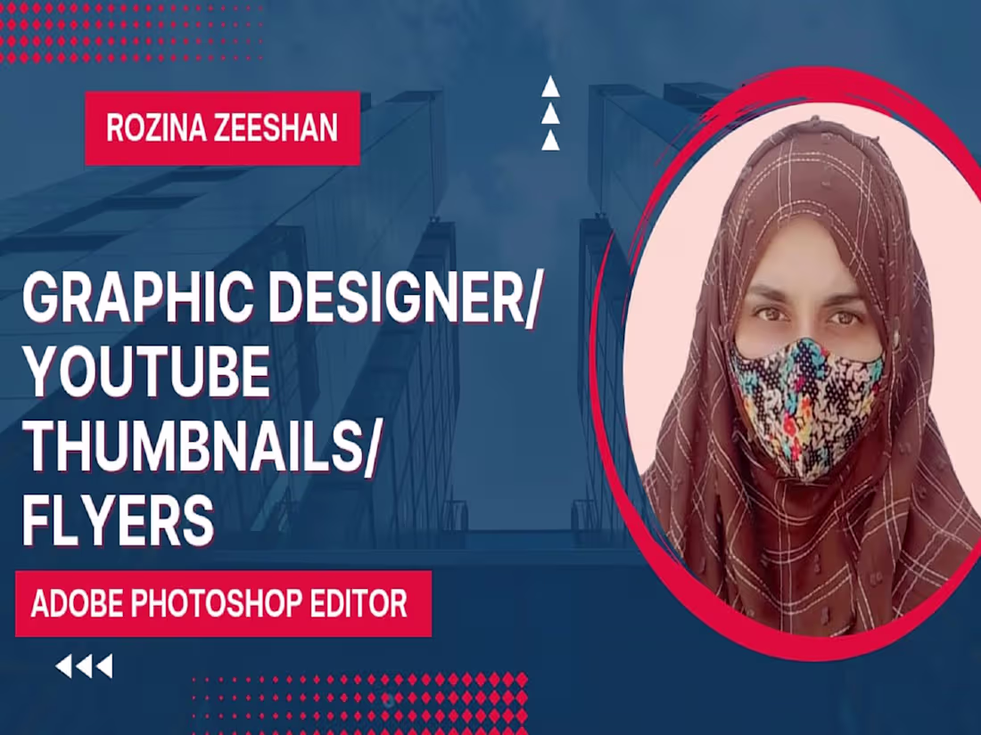 Cover image for I will design professional flyers, posters, you tube thumbnails 