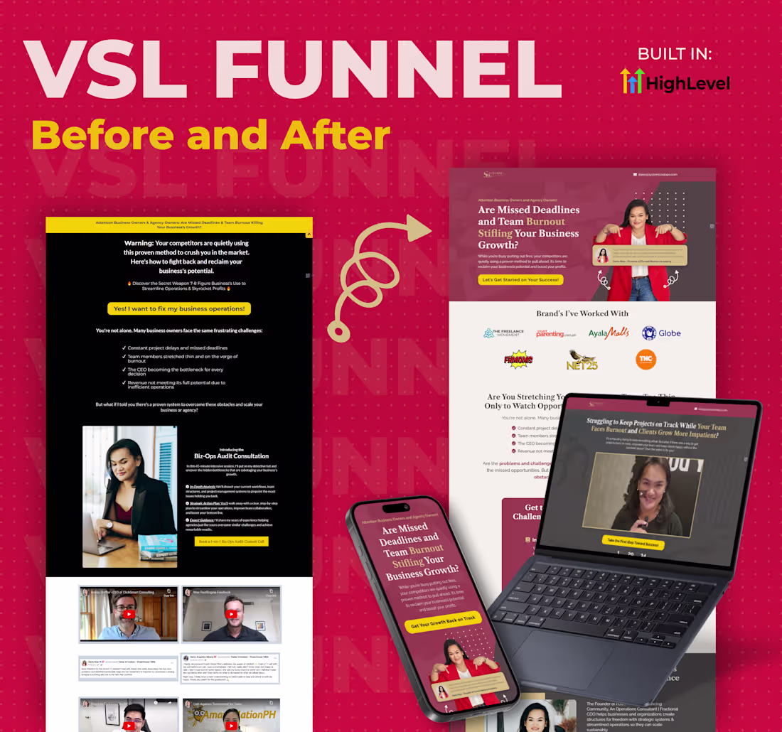 Cover image for VSL Funnel (Business Consultation)