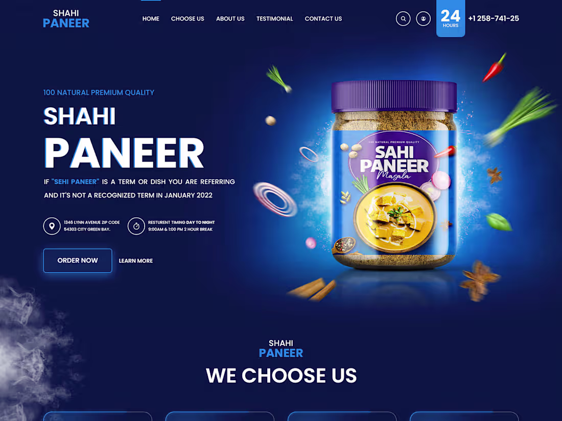 Cover image for Shahi Paneer