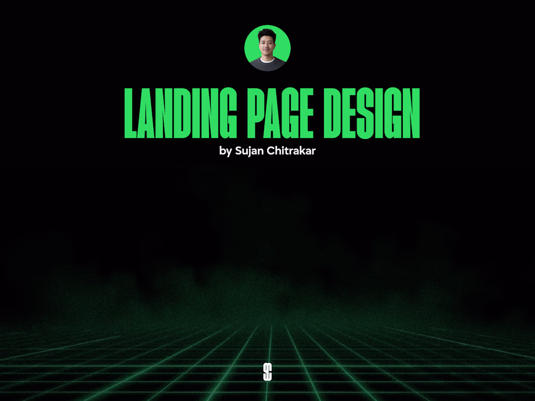 Cover image for  Landing Page Design