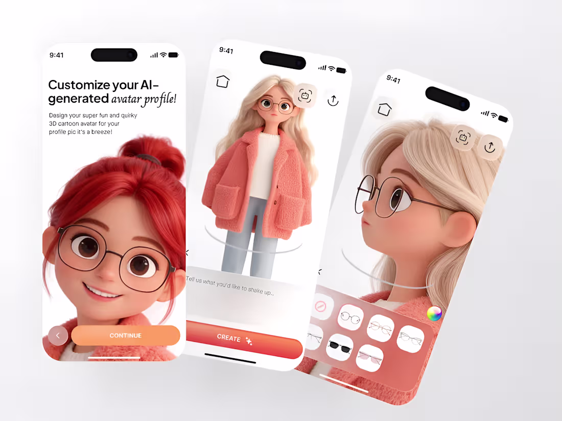 Cover image for AI Avatar Creator Mobile App