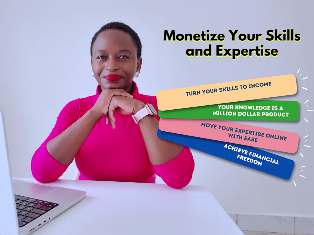 Cover image for Learn to Monetize Your Skills & Expertise