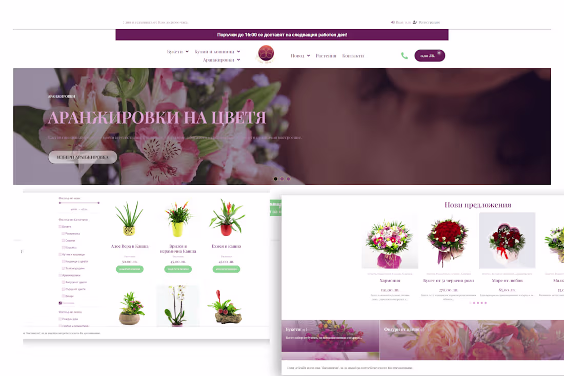 Cover image for Elena Flowers: Blooming E-commerce for Florals