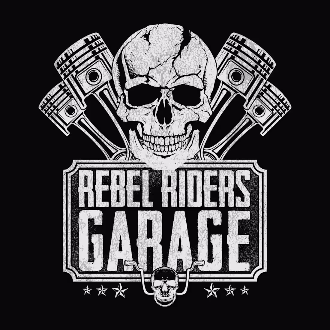 Cover image for Biker T-Shirt Design