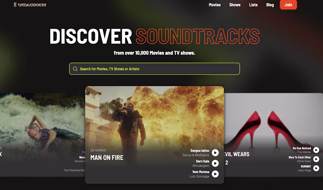 Cover image for Ongoing work on WhatSong (what-song.com